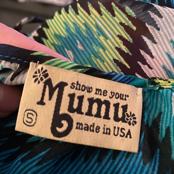 Show me your mumu sleeveless top size small - Picture 3 of 4